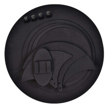 Cocoarm 10pcs Drum Silencer Pads Drum Mute Pads 5mm Thickness drum Practice Pad Drum Practice Silencer Bass Drum Quiet Pads No Noise Drummer Mute Acc