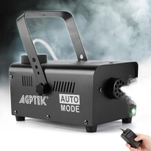 AGPTEK Fog Machine, Smoke Machine with Wired Control & Automatic Spray Function, Great for Halloween, Christmas, Wedding, Parties, DJ Performance & S