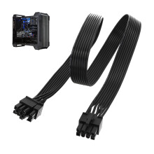 PCIE Cable for Corsair Modular PSU, 8 Pin to 6+2 Pin PCIE Power Cable for Thermaltake ARESGAME, Male to Male GPU Connector for GTX, RTX, RX Series Gr