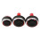 6X AC Knob for  New Sunny March  Versa Note Air Conditioning Heat Control  Button Knobs Accessories 2