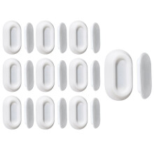 Lot de 10 Supports Magnétiques pour Télécommande, Fixation Murale Adhésive Sans Perçage, pour TV, Ventilateur, Climatiseur B