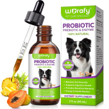 Dog Probiotic, Probiotics for Dogs with Prebiotic and Enzymes, 3 in 1 Dog Probiotic Drops, Dogs Probiotics Supplement Help Digestive Support Gut Heal