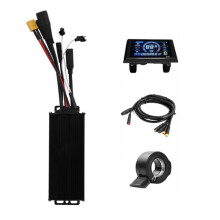 Ebike 24V 36V 48V 30A Drie Modi 12 Buis Sinusgolf Controller S966 Kleuren LCD-Display Motor