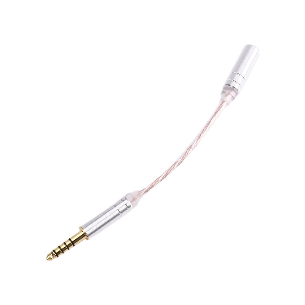 Photos - Other for Computer Balanced Audio Cable Adapter 4.4MM Balanced Plug Male to 3.5MM Balanced Female Stereo Male Jack Connectors