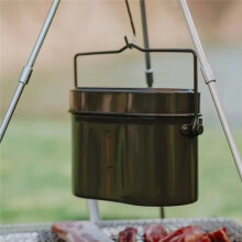 Layering Bento Lunch Box for Hiking Outdoor Camping Multifunctional Aluminum Alloy High Temperature Resistance Lunch Box