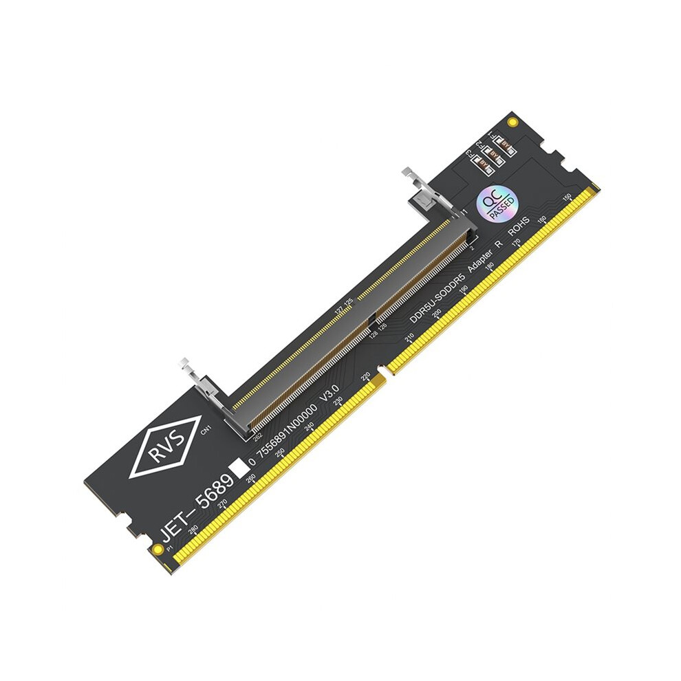 Laptop Ddr5 Ram To So Ddr5 U-Dimm Desktop Adapter Card Memory Tester So Ddr5 To Ddr5 U-Dimm Converter 4713838446051