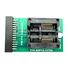 Adaptador de Programação de CI XGECU T76-SOP16-127EX SOP16 300mil 1,27mm para Chips da Série 25