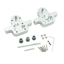 Metal Transmission Gearbox Gear Box for WPL C14 C24 B24 B36 MN D90 D99 MN99S RC Car Upgrade Parts,5