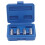 4 Pieces Stud Extractor Set Broken Stud Remover 1/4 Drive Socket Screw Extractor Installer Kit for Auto Repair 3