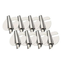 8Pcs Universal Sewing Rolled Hemmer Foot, 3-10mm Rolled-Hem Presser Foot, Sewing Machine Wide Rolled-Hem Presser Foot
