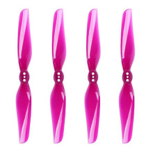 for Nazgul 4030 Prop 4Inch 2-Bladed Propeller Blade Paddle Airscrew Windstick 1.5mm for Freestyle FPV-Transparent