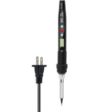 Ferro de Soldar Elétrico 80W com Display Digital LCD, Ponta Ajustável e Temperatura para Soldagem (EUA)