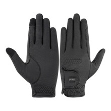 (XL, Black) Whitaker Unisex Adult Wellington Competition Riding Gloves