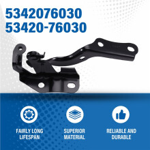 1Pcs Front Right Bonnet Hinge for CT200H 2011-2021 5341076030 53410-76030 Hood Hinge Assay Accessories