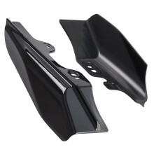 Defletor de Ar Preto para Quadro Central de Motocicleta, Protetor Térmico para FLHR FLHX FLTR FLHT 01-08