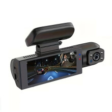 1080P WIFI Dual Camera Dash Cam for Cars,Front and Inside,Car Camera with IR Night Vision,Loop Recording