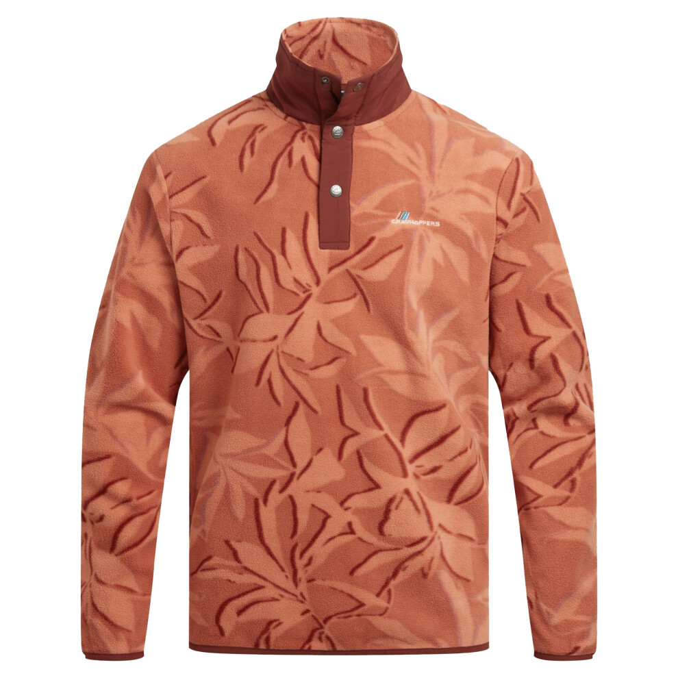 Craghoppers (L, Sahara) Mens Dewlish Ii Overhead Fleece Jacket Multicoloured