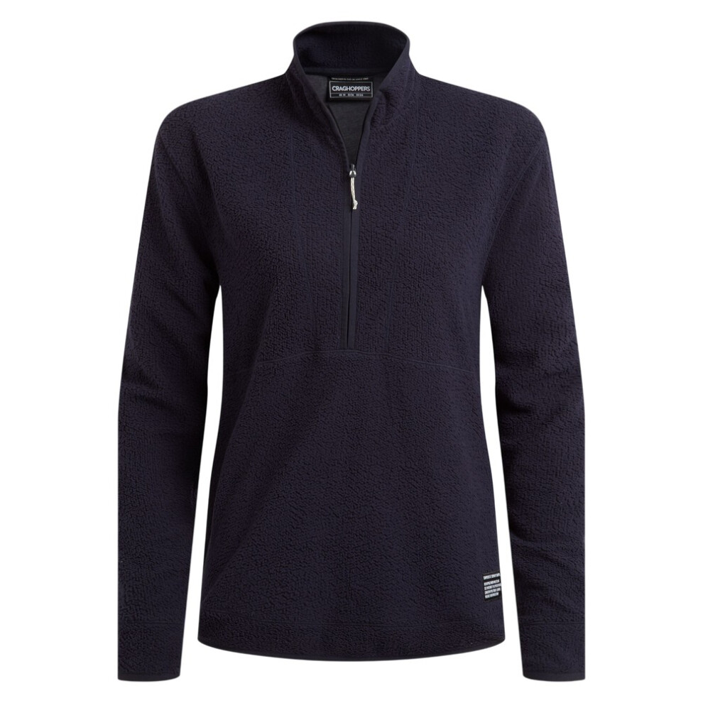 Craghoppers (16 Uk, Dark Sapphire) Womens/Ladies Compresslite Half Zip Fleece Blue,Multicoloured