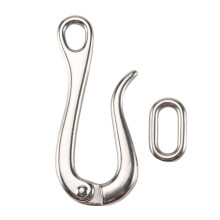 100mm Hook & Eye with Quick Release Link Stainless Steel 316 Marine Boat Hardware