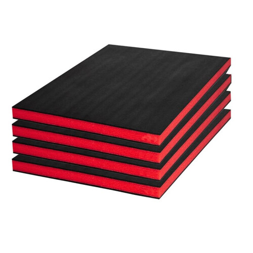 Tool Box Foam, 16Pack 16x12x1 Inch, Foam Inserts for Cases, Polyethylene Storage Sheets for Toolbox Hard Case 1