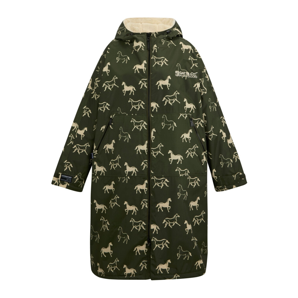 Photos - Robe Regatta Unisex Adult Horse Waterproof Changing Multicoloured (L-XL, Dark Khaki)