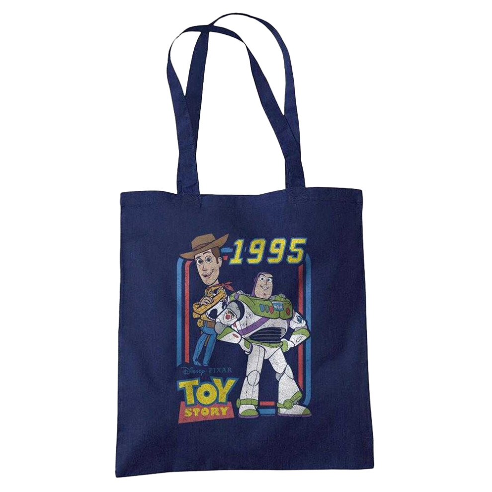 Toy Story 1995 Woody & Buzz Lightyear Tote Bag Multicoloured
