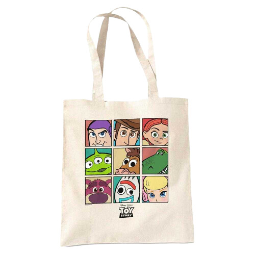 Toy Story Toy Story Character Grid Tote Bag