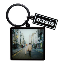 Oasis What's The Story Logo Keyring
