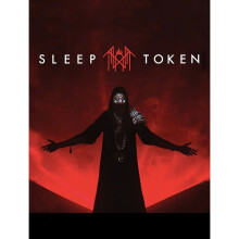 Sleep Token Sherpa Fleece Red Light Blanket
