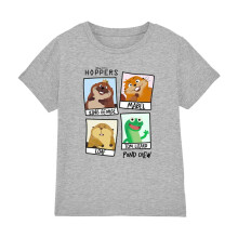 (7-8 Years, Athletic Heather) Hoppers Childrens/Kids Pond Crew Photograph T-Shirt
