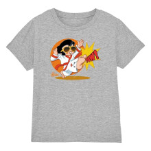 (9-11 Years, Athletic Heather) Elvis Presley Childrens/Kids Karate King Heather T-Shirt