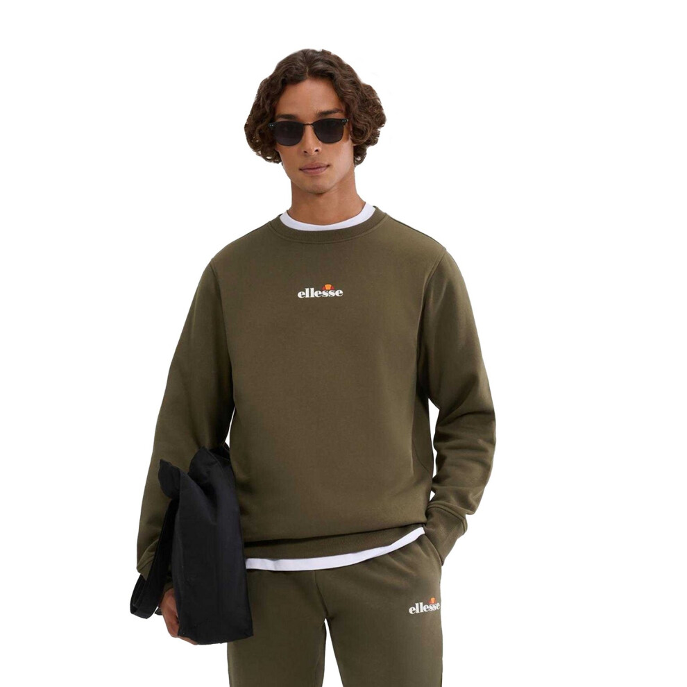 Ellesse (M, Khaki ) Mens Kiamto 2 Sweatshirt Green