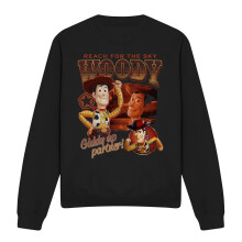 (XXL, Black) Toy Story Unisex Adult Sheriff Woody Homage Sweatshirt