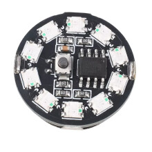Módulo de Luz LED com 53 Variações de Cores e Controle Por Botão para Decoração de Festas e Projetos DIY