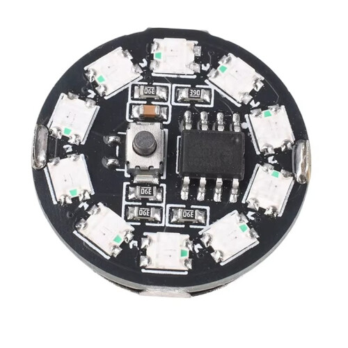 LED Light Module with 53 Color Variations Button Control for DIY Models Holiday Decorations