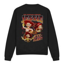 (XXL, Black) Toy Story Unisex Adult Cowgirl Jessie Homage Sweatshirt