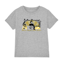 (3-4 Years, Athletic Heather) Sun Records Childrens/Kids T-Shirt
