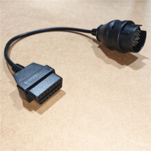 For 38PIN OBD2 Car Connector Cable 38 PIN for to OBD2 16Pin Female Car Diagnostic Cable Heavy Duty Trucks