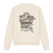 (XXL, Natural) Toy Story Unisex Adult Best In The West Woody Sweatshirt