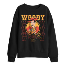 (5-6 Years, Black) Toy Story Childrens/Kids Sheriff Woody Sweatshirt