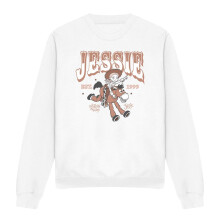 (M, White) Toy Story Unisex Adult Jessie Mono Sweatshirt