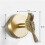 2X Brass Gold Animal Hook Solid Brass Coat Hook Door Back Hook Bathroom Kitchen Hooks Towel Rack(Bird) 3