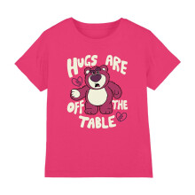 (7-8 Years, Hot Pink) Toy Story Childrens/Kids No Hugs Lotso T-Shirt