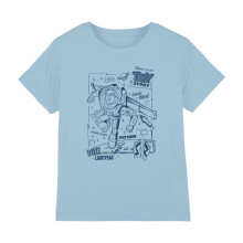 (7-8 Years, Light Blue) Toy Story Childrens/Kids Buzz Lightyear Sketch T-Shirt