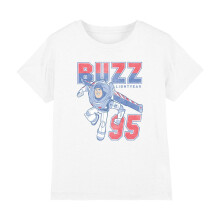 (7-8 Years, White) Toy Story Childrens/Kids 95 Buzz Lightyear T-Shirt