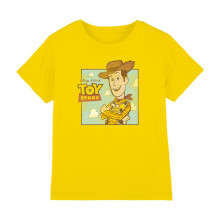 (3-4 Years, Yellow) Toy Story Childrens/Kids Woody Clouds T-Shirt