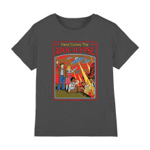 (3-4 Years, Charcoal) Steven Rhodes Childrens/Kids Here Comes The Apocalypse T-Shirt