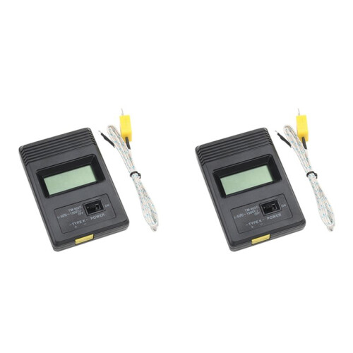 2X TM-902c Temperature Meter Tm902c Digital Thermometer Display Range -50-1300degree