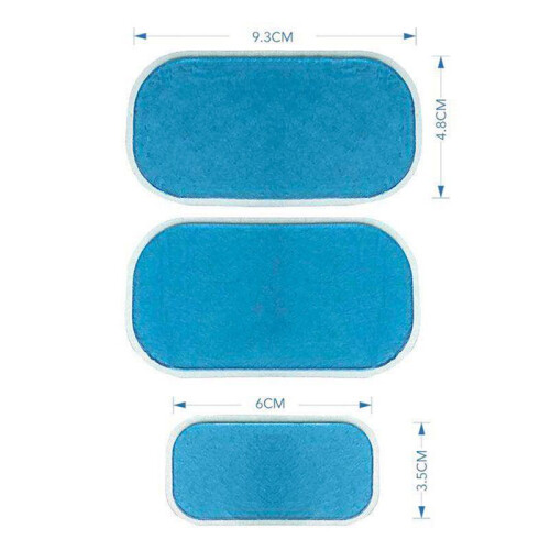 60Pcs Hip Trainer Gel Pads ABS Gel Pad Replacement for EMS Buttock Trainer ABS Replacement Gel Sheet