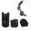 12pcs HIFI Cable Stand Booster Holder Support Frame Anti-Shock Foot Multi-Function Speaker Cable Trailing Pad Black 4
